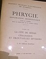 La cité de Midas : céramique et trouvailles diverses, Paris 1951