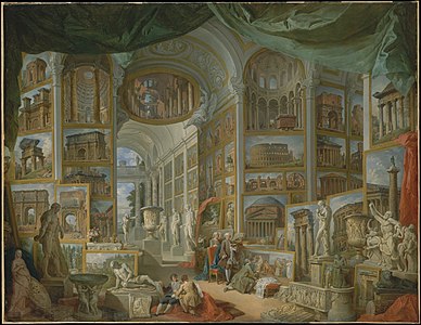 Ancient Rome, by Giovanni Paolo Panini