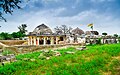 Gori temple from side view