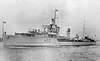 HMS Dainty, a D class destroyer