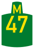 Metropolitan route M47 shield