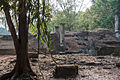 Stairs of the mansion ruins.