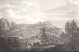 le mont st-Elias, raïon de Balaklava en Crimée.