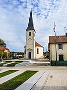 Le temple de Voujeaucourt.