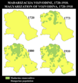 Мађаризација Војводине, 1720-1910