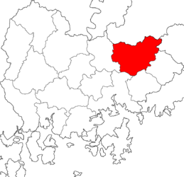 Miryang – Mappa