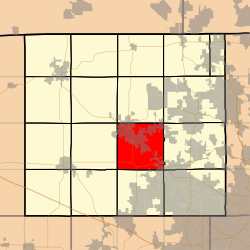 Location in McHenry County
