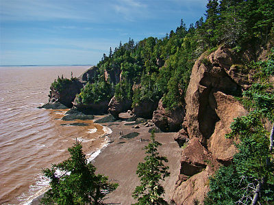 À marée basse