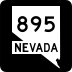 State Route 895 marker