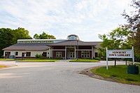 Newbury library, located in Byfield