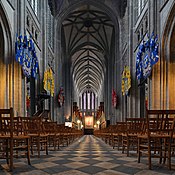 Nef de la cathédrale Sainte-Croix d'Orléans (Loiret, région Centre)