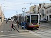 A train at Judah and 23rd Avenue, 2018