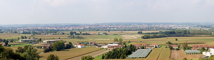 Vista di Asti dal Bricco Biamini