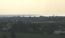 Panoramic view of Pontecagnano