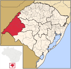 Location of Campanha Ocidental