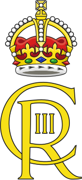 A logo with "CR III" and a crown