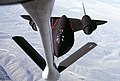 מטוס SR-71 לקראת תדלוק.