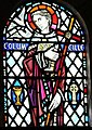 Image 5Columba was a 6th-century Irish-born saint who spread Christianity in Scotland and founded Iona Abbey, where he is commemorated in this stained-glass window Credit: Vegansoldier