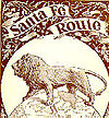 The Santa Fe Route logo used by the Atchison, Topeka and Santa Fe Railroad and subsidiaries in the late 1800s