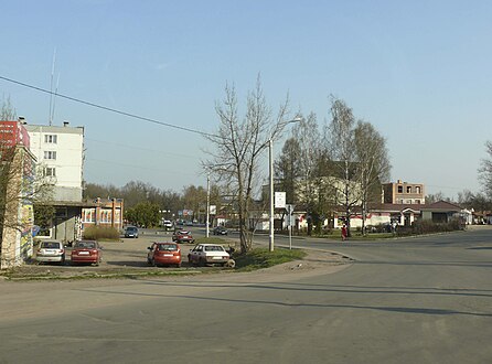 Перекрёсток у ж/д переезда