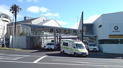Ambulance station in Auckland