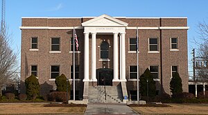 Stanton County Courthouse in Johnson City (2010)