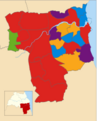 2019 results map