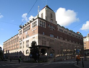 Televerkets hus vid Kaserntorget.