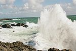 Vague à l'île d'Yeu