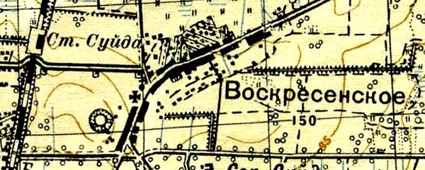 План села Воскресенское. 1931 год