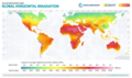 Image 33Global map of horizontal irradiation (from Solar energy)