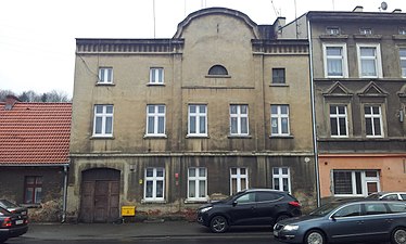 Facade on the street