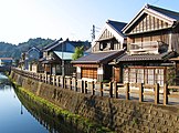 佐原の町並み（小野川沿い）