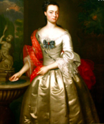 Portrait of Jonathan's wife, Abigail Belcher, by John Singleton Copley