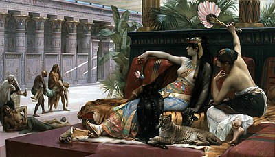 Cleopatra Testing Poisons on Condemned Prisoners