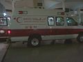 An ambulance , Red Crescent