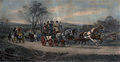 Image 53Behind time, anonymous engraving of a stagecoach in England. (from Intercity bus service)