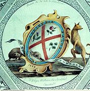 Coat of arms of Montreal, original version of 1833