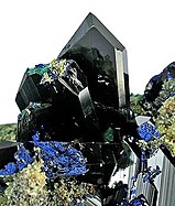 Azurite from Tsumeb, Namibia