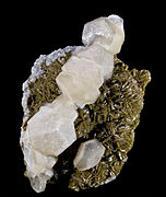 Calcite et sidérite Peyrebrune Tarn (11 × 7 cm)