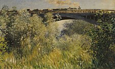 French Impressionism, The Bridge of Argenteuil, Monet, 1875