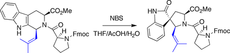 Ganesan spirotryprostatin B synthesis