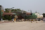 A Nord Noratlas transport aircraft in the IAF Museum at Hatzerim Airbase