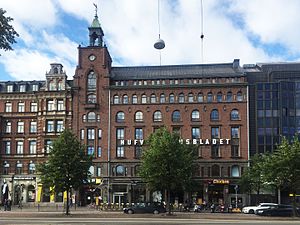 Hufvudstadsbladets hus på Mannerheimvägen Helsingfors