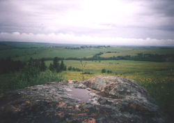 Mount Isakova near the village of Isakovo in Babushkinsky District