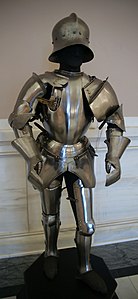 Suit of armour of the Italian condottiero Roberto Sanseverino d'Aragona