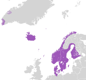 Localização de União de Kalmar