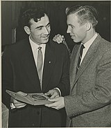 Nikolaj Kamenskij med Juhani Kärkinen år 1959.