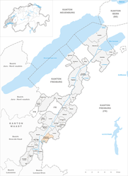 Chavannes-sur-Moudon – Mappa