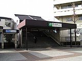 1985年から2008年までの甲府駅北口（2006年1月）
